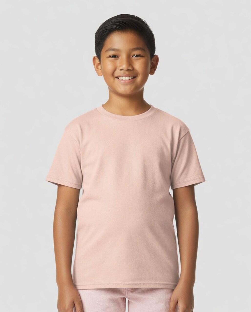 Gildan® Softstyle Youth CVC Crewneck Short Sleeve T-Shirt for Everyday Wear, School & Custom Printing Kids Tee